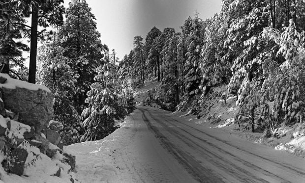Snow in Tucson